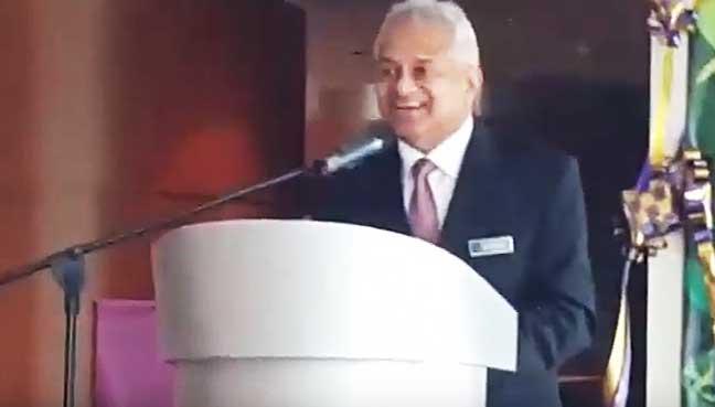 AG Tommy Thomas gives rousing speech in Malay
