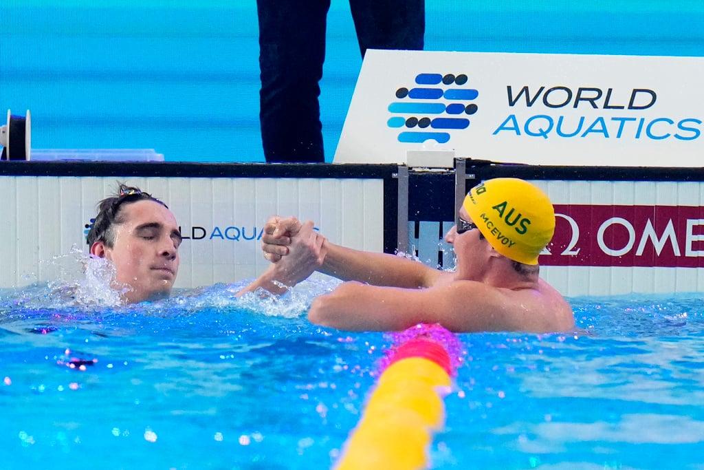 Bukhov wins maiden title at world swimming championships