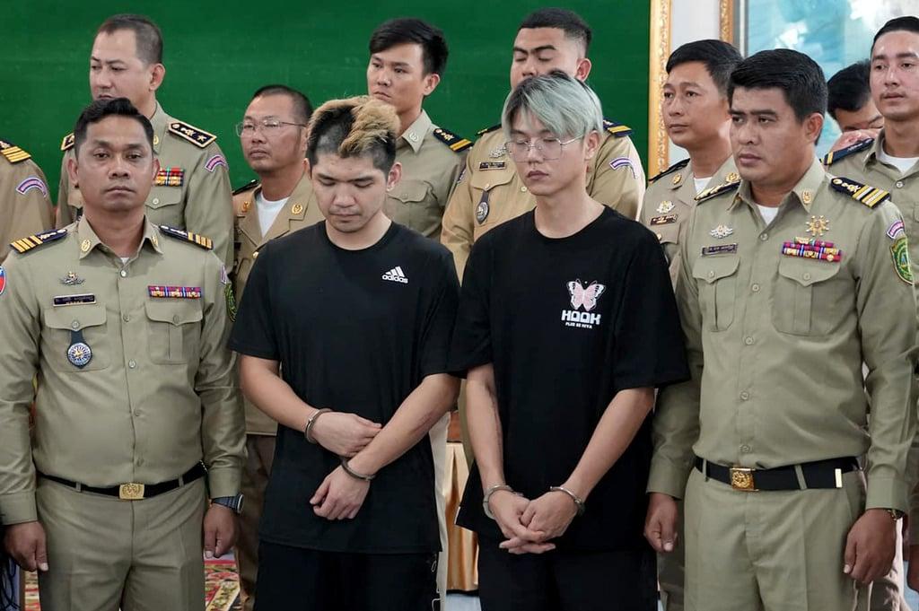 Taiwanese duo jailed in Cambodia for faking abduction