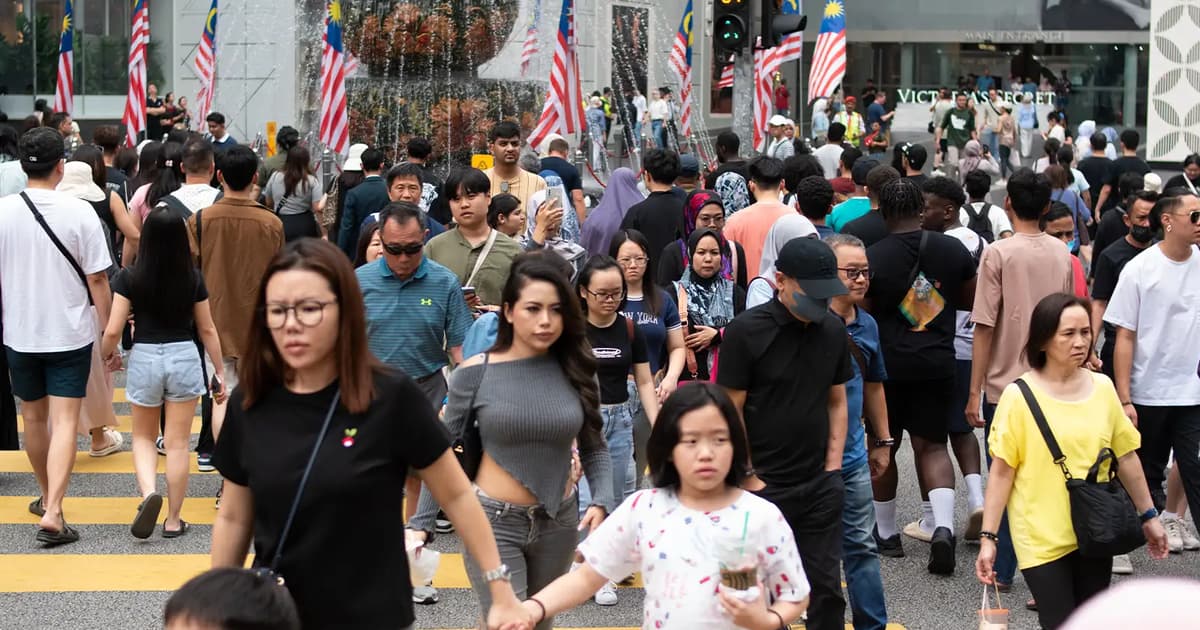 Populasi Malaysia cecah 34.3 juta suku keempat 2025