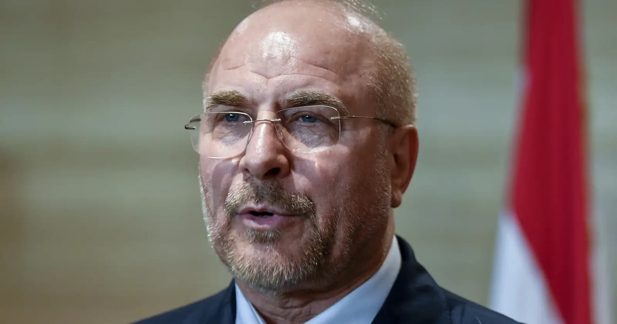 Iran’s parliament speaker says US plots ground attack despite diplomatic efforts