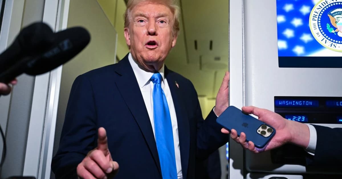 Trump says US blockade of Iranian ports will ‘remain’ if no deal reached