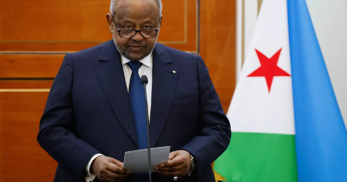 Djibouti’s leader claims sixth straight term