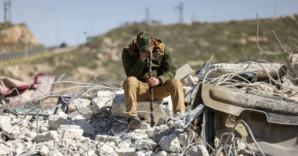 ‘No home left’ for Gazans stranded in West Bank since Oct 7