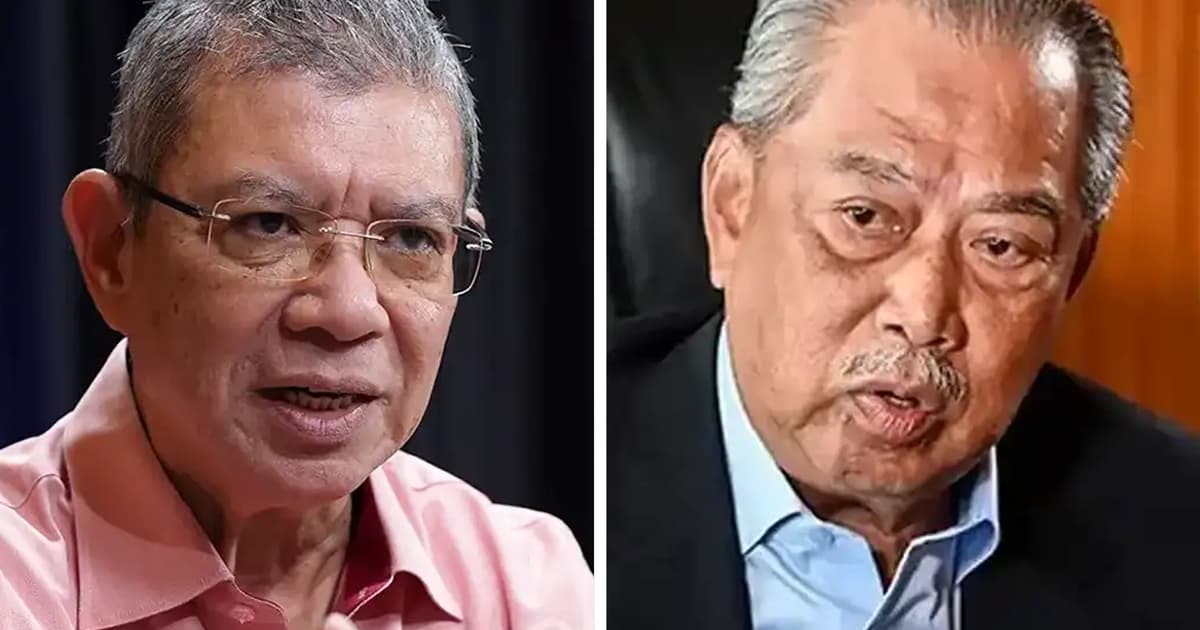 Kenapa Muhyiddin lebih minat tukar ketua pembangkang ketika krisis global, soal Saifuddin
