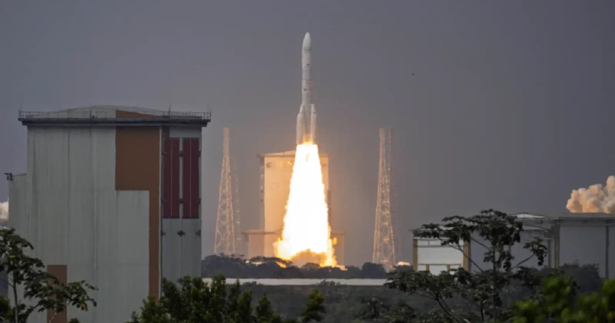 Europe’s most powerful rocket carries 32 satellites for Amazon Leo network