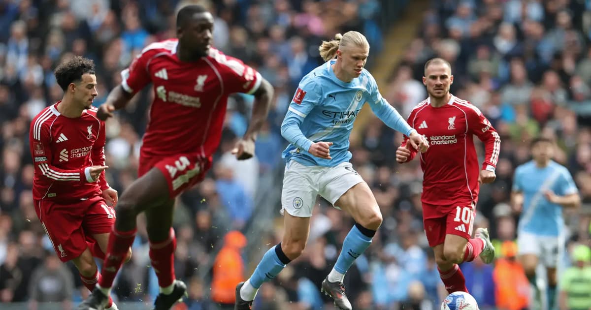 Haaland’s treble destroys Liverpool as Man City reach FA Cup semis