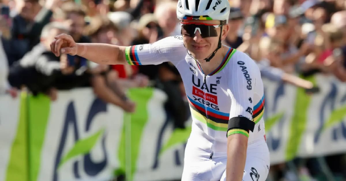 Pogacar outlasts debutant Seixas to claim third straight Liege title