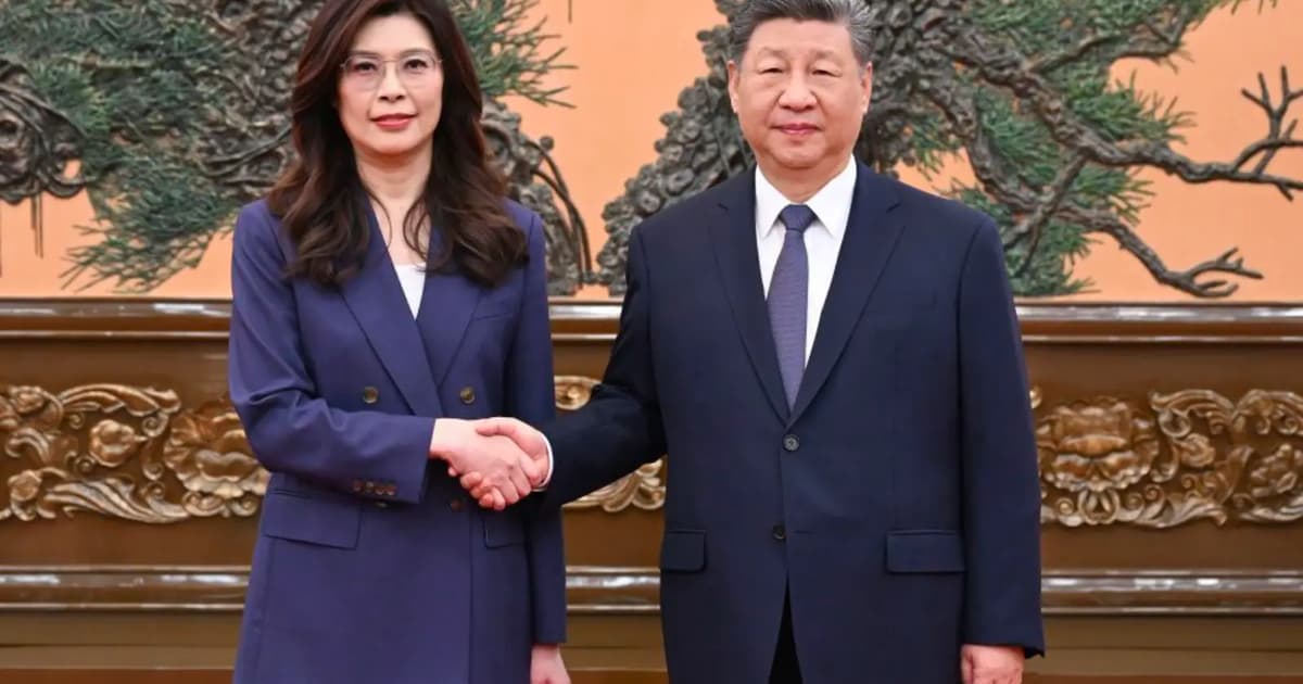 China to boost Taiwan exchanges as opposition leader ends visit