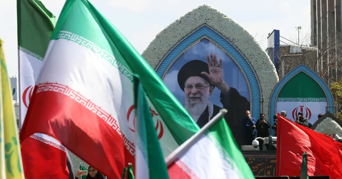 Iranians pay tribute to slain supreme leader weeks after killing