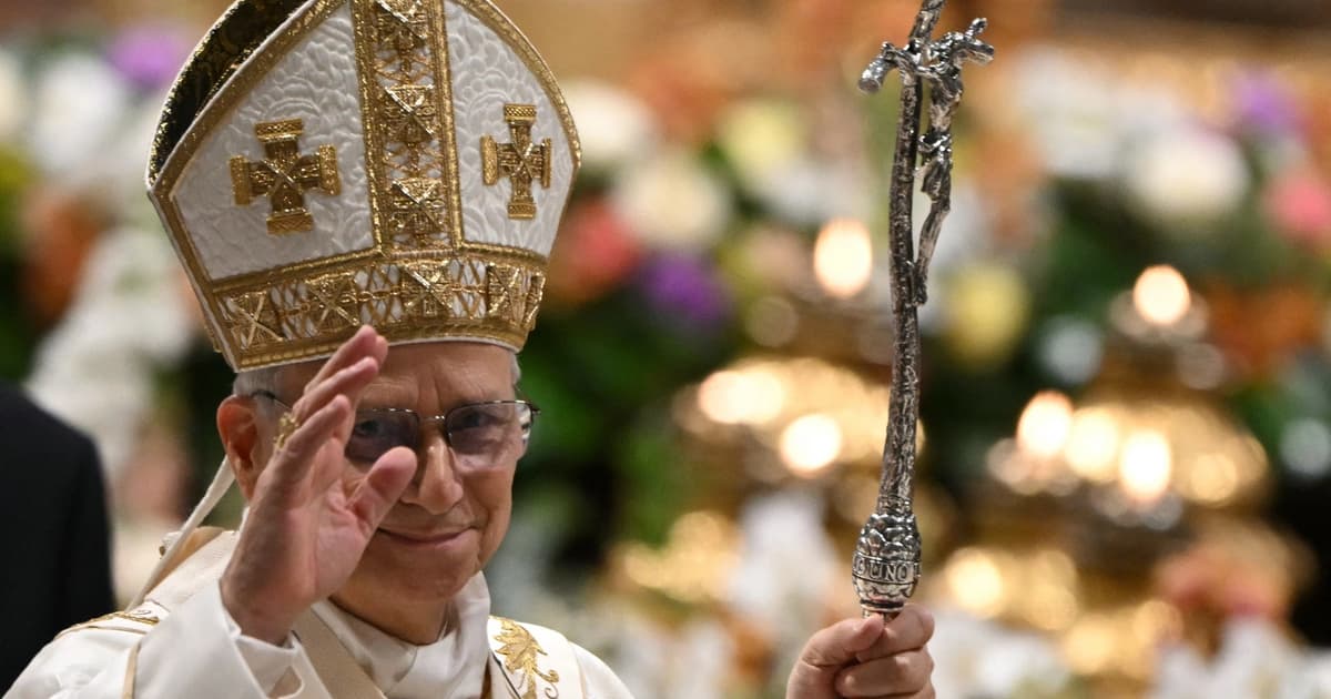 Pope marks first Easter amid Middle East war