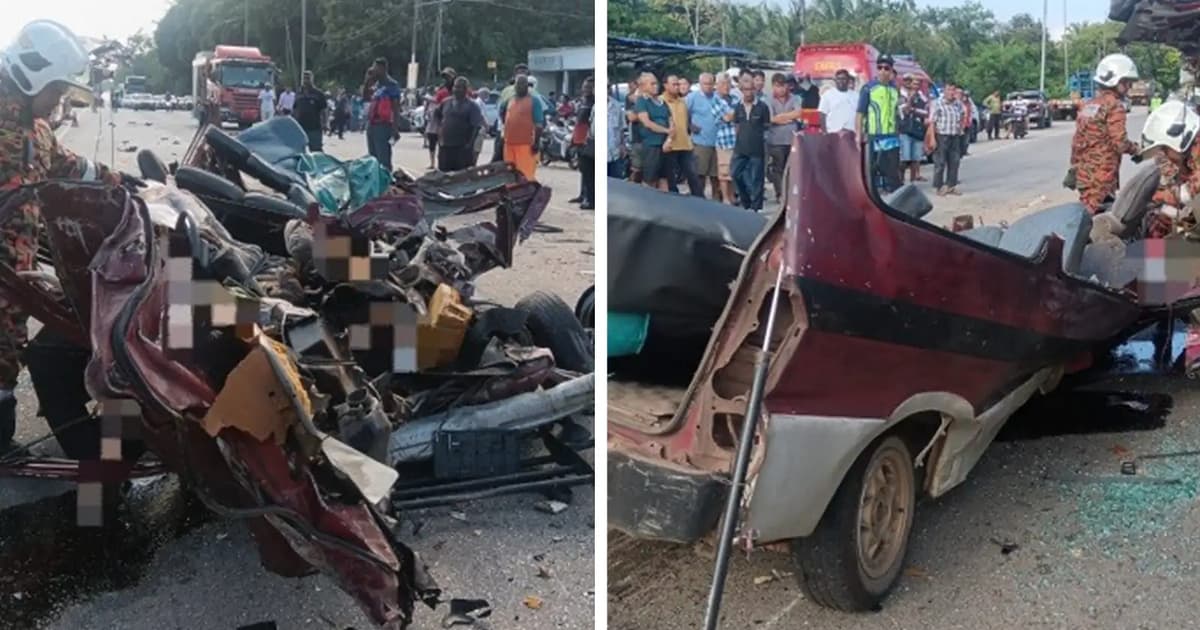 Pemandu treler positif dadah, 3 maut nahas di Segamat