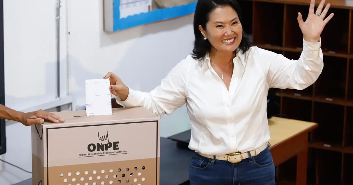 Runoff looms as Fujimori leads troubled Peru vote