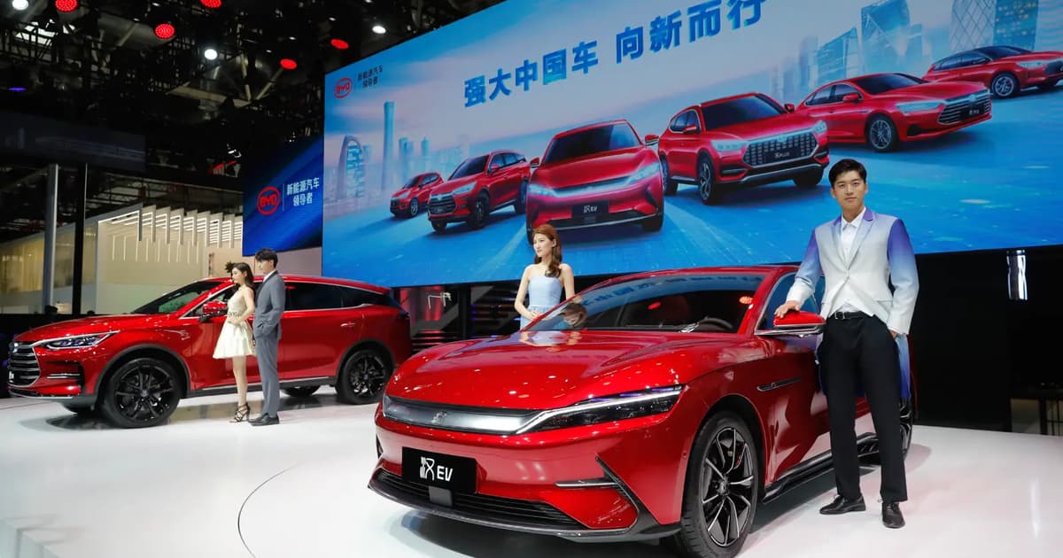 Chinese EVs geared up to dominate world’s biggest auto show