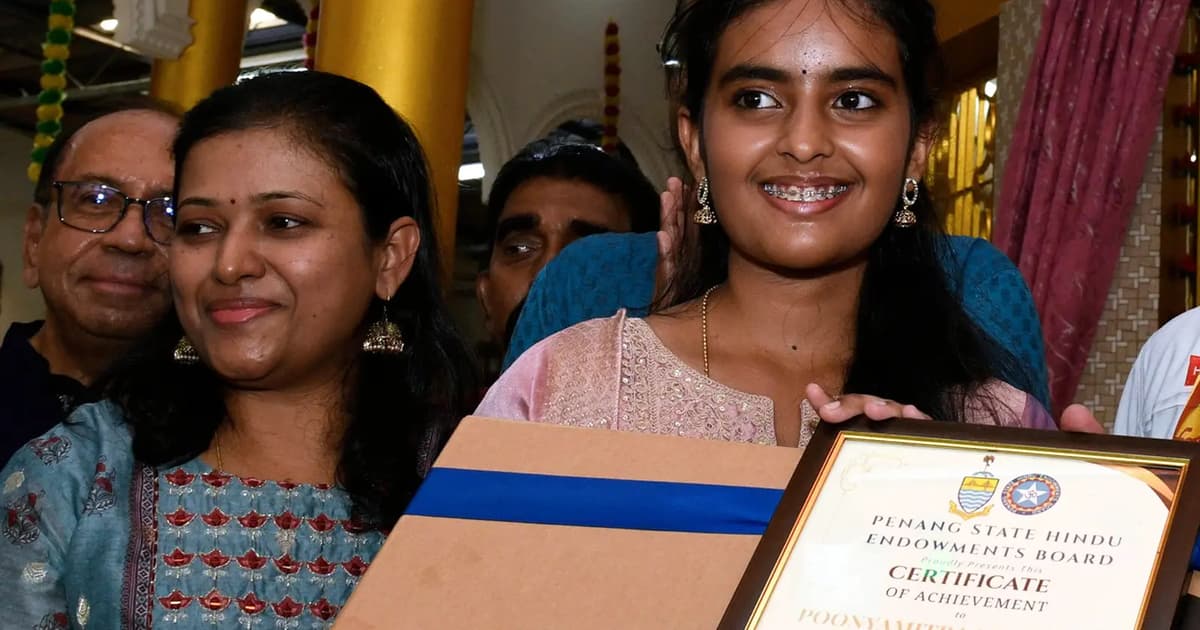 Penang teen sets Malaysian record for memorising 300 digits of pi