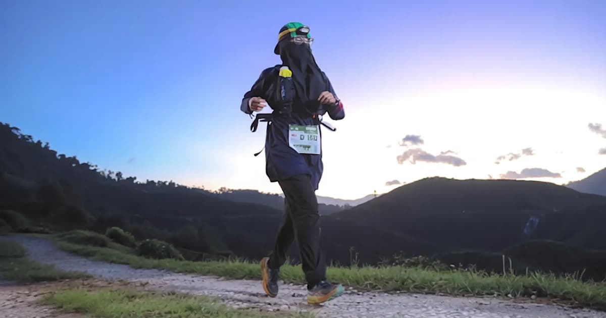Meet Mukminah Paiman, the niqab-wearing ultramarathon ace