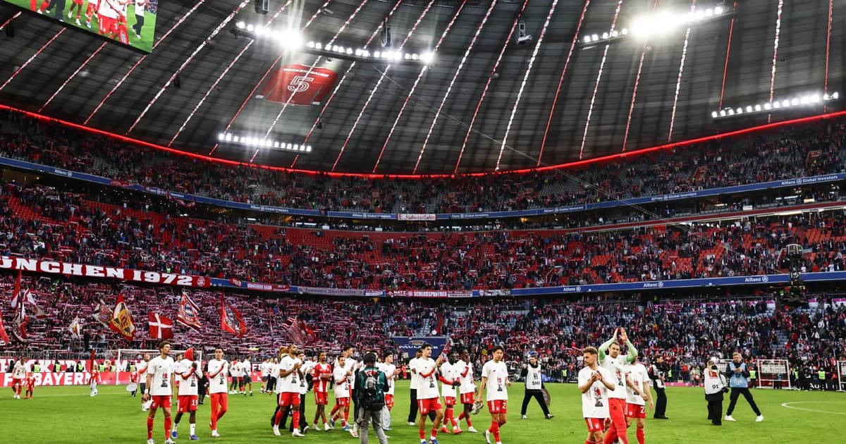 Treble-chasing Bayern put beer showers on ice despite title win