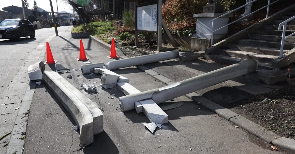 6.1 quake on Hokkaido island latest to shake Japan