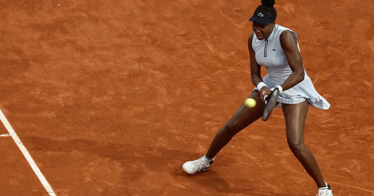 Venus Williams exits in first round of Madrid Open