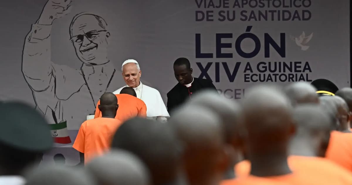 Pope condemns prisons in isolated Equatorial Guinea