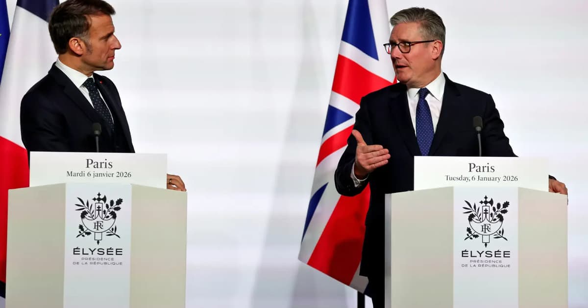 Macron, Starmer rally allies to mull Hormuz mission