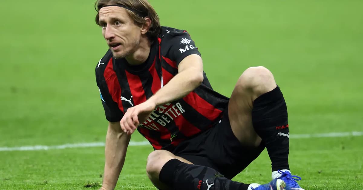 Modric’s AC Milan season over after ‘successful’ cheekbone surgery