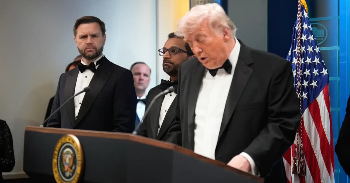 Trump describes ‘would-be assassin’ after gunman storms gala