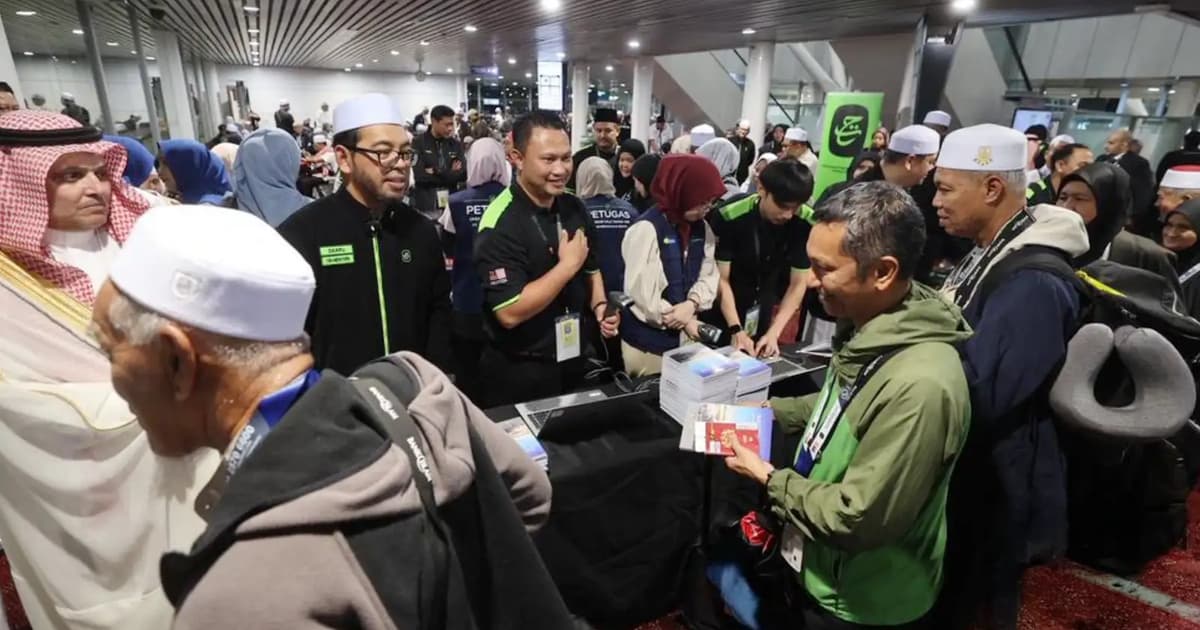 Kumpulan pertama jemaah haji berlepas ke Tanah Suci