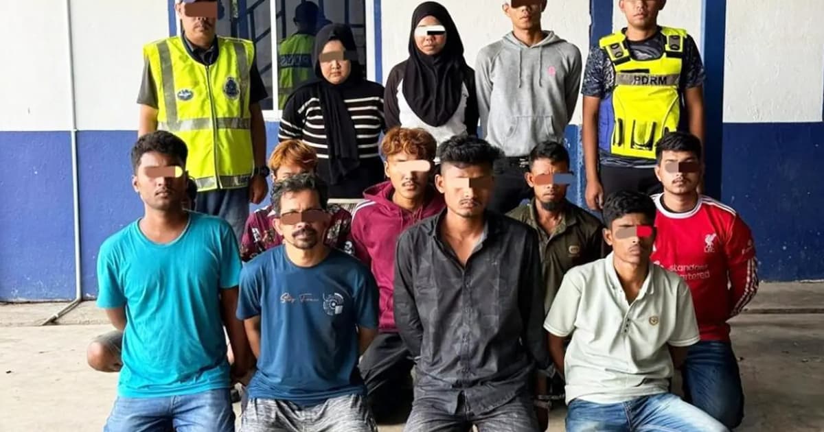 12 名女性“tonto”在偷渡移民行动中被捕