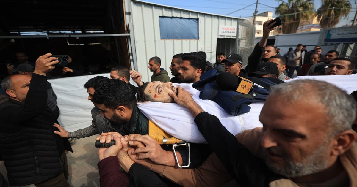 Israel military says Al Jazeera journalist killed in Gaza was Hamas militant