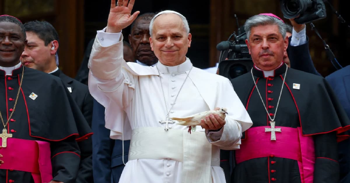 Pope Leo decries world ‘ravaged by tyrants’