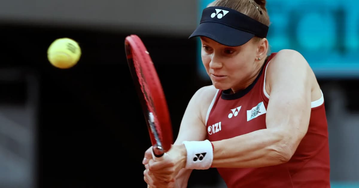 Rybakina hits out at line‑calling system after Madrid row