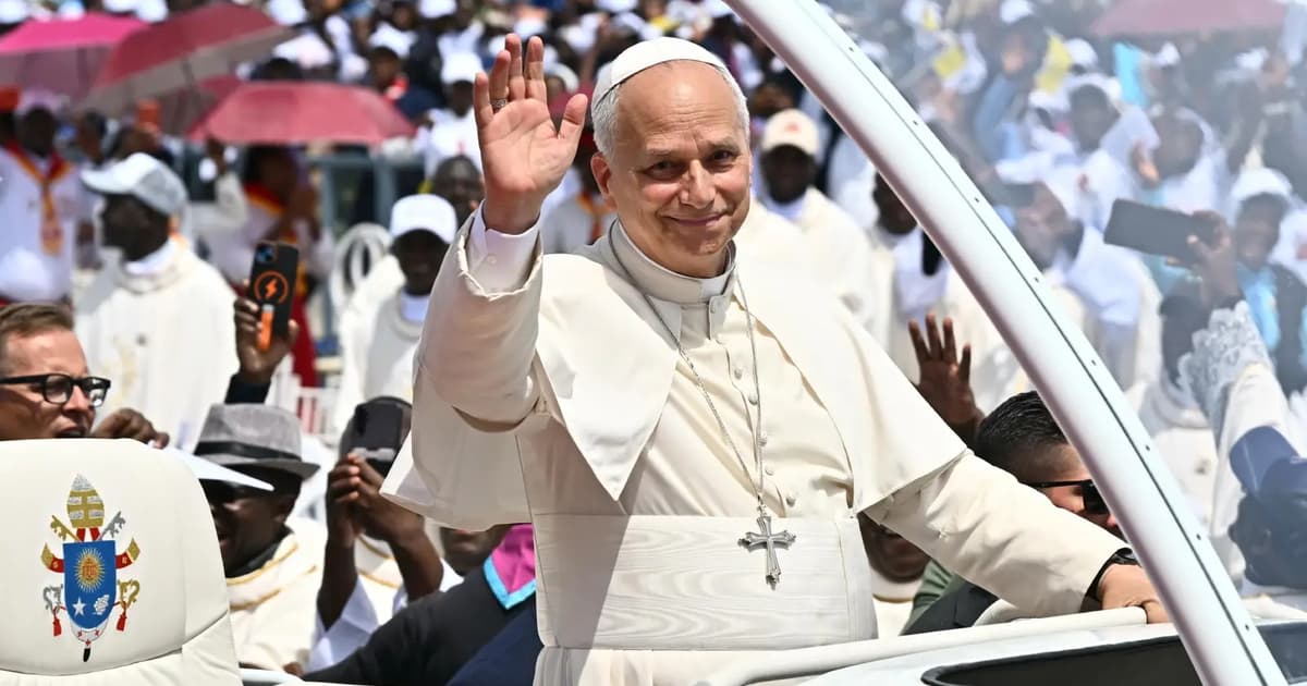 Pope Leo blasts ‘exploitation’ on visit to resource-rich Angola