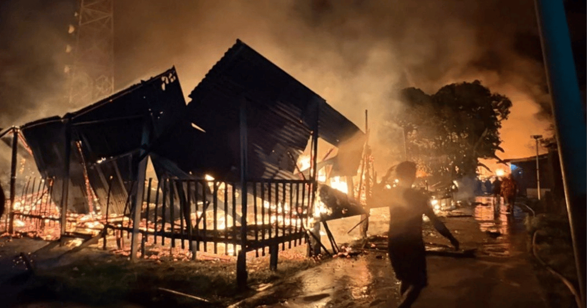 30 rumah musnah dalam kebakaran di Sandakan