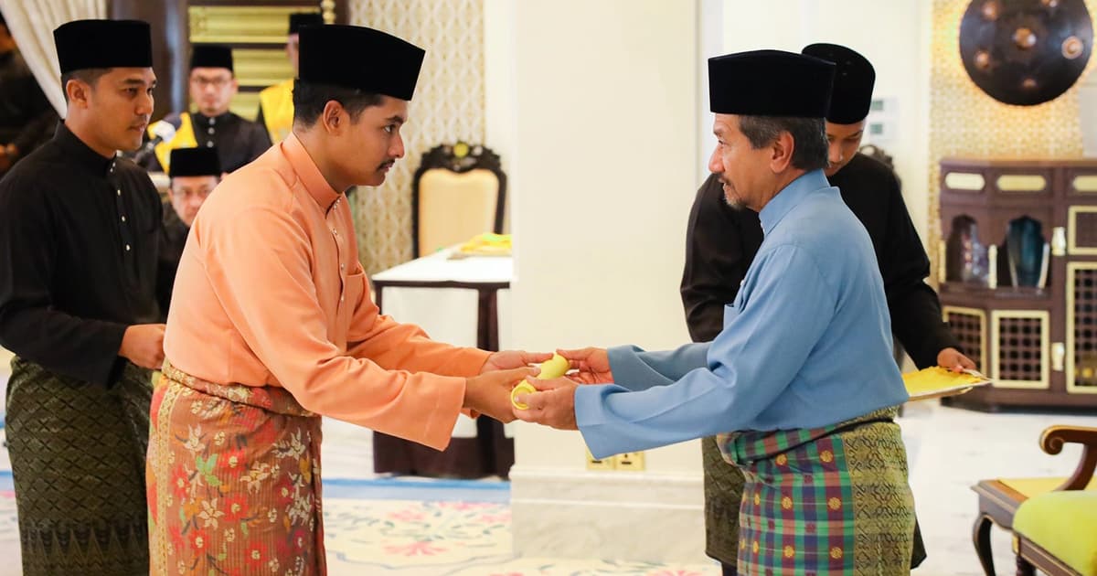 Yang Dipertuan Muda Terengganu dilantik pemangku raja