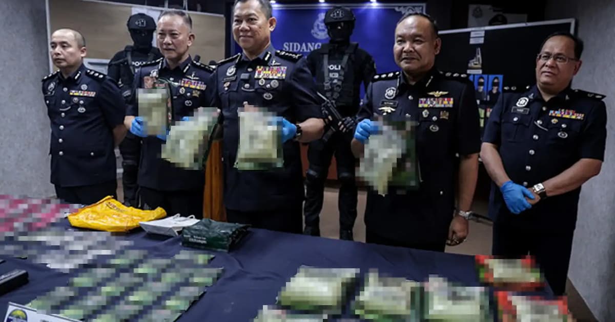 Sindiket edar dadah tumpas, polis buat rampasan RM1.8 juta