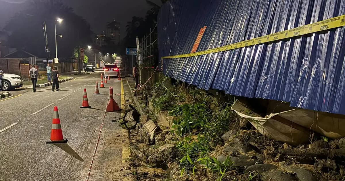 JKR diarah laksana siasatan terperinci runtuhan tembok di TTDI