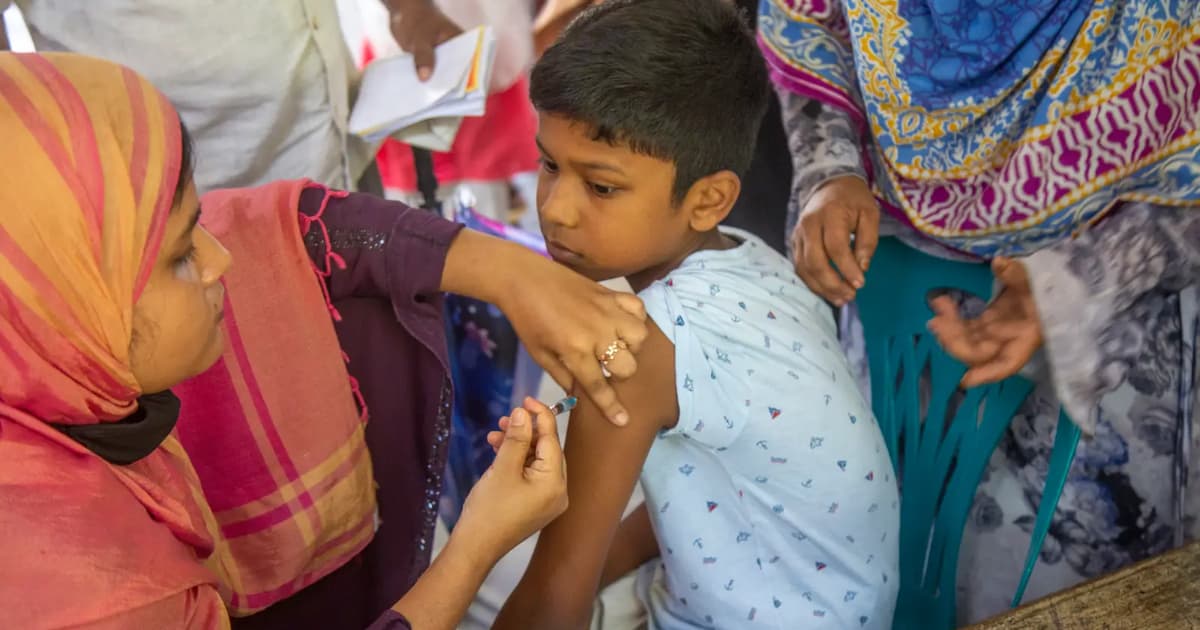 Bangladesh launches emergency vaccination campaign as measles outbreak spreads