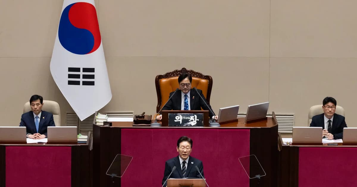 South Korean president says economy on ‘wartime footing’ over Iran war