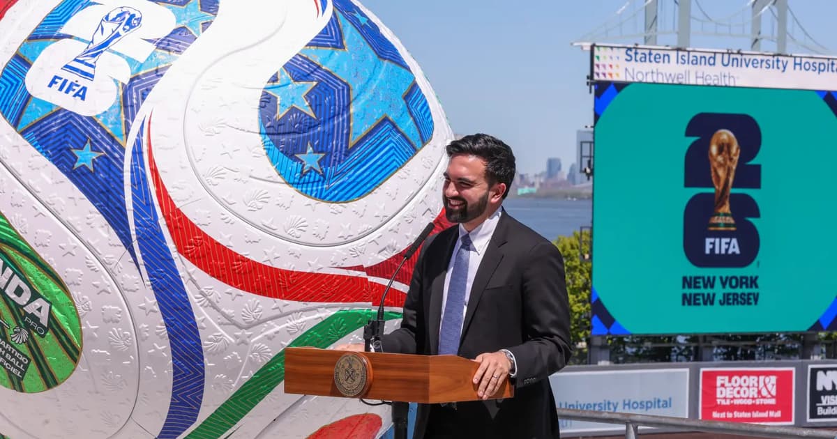 New York unveils free fan zones for World Cup viewing