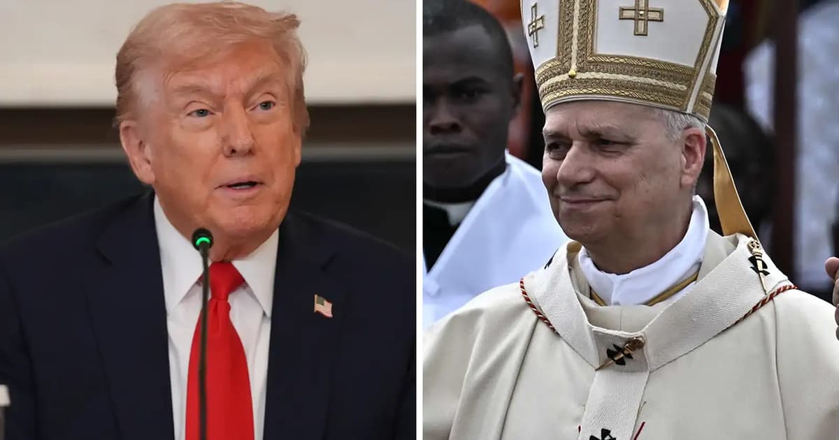 US Catholics unsettled by Trump’s feud with pope