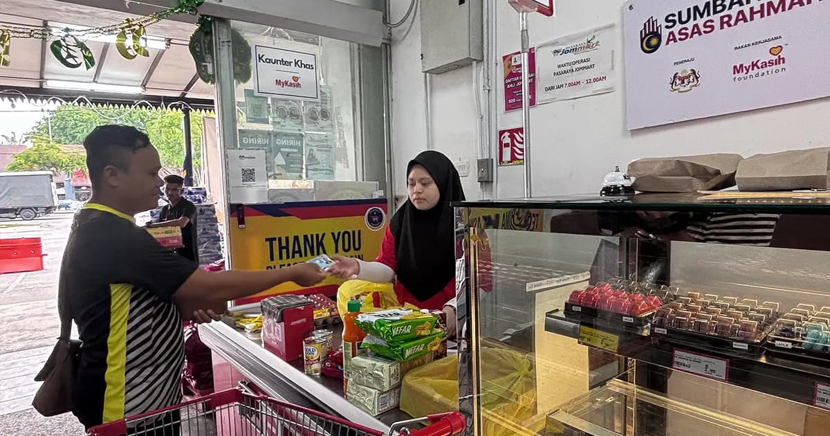 SARA helps Orang Asli families stretch their daily needs