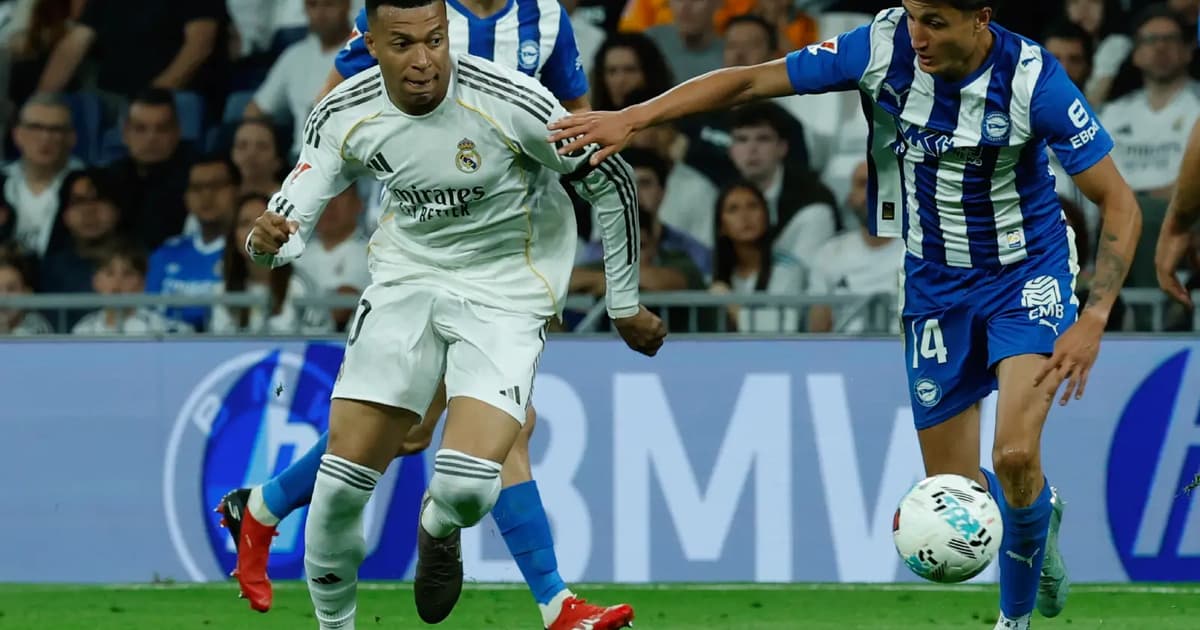 Mbappe on the mark as Real Madrid sink Alaves