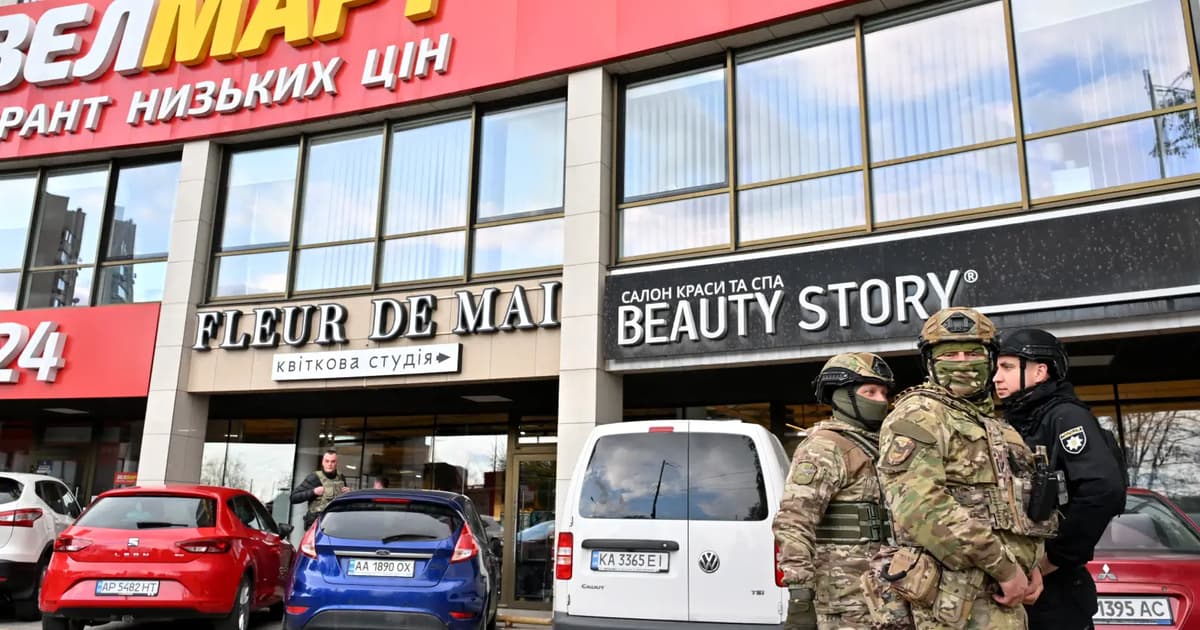 At least 6 killed after gunman opens fire in Ukrainian capital