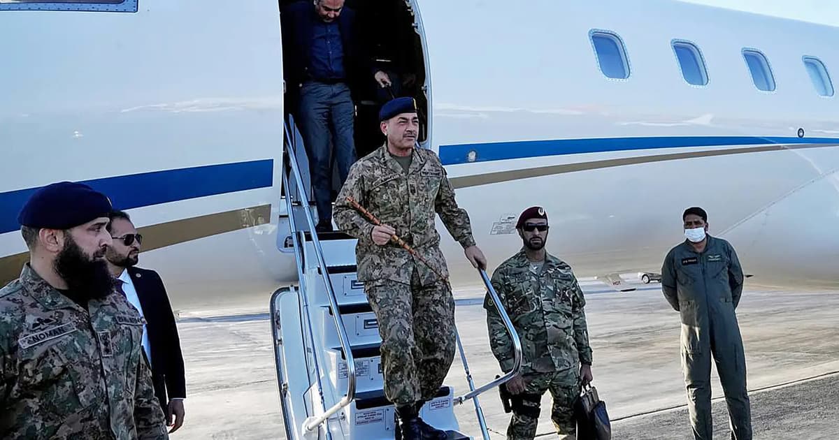 Pakistan’s military chief takes lead on US-Iran talks in diplomatic blitz