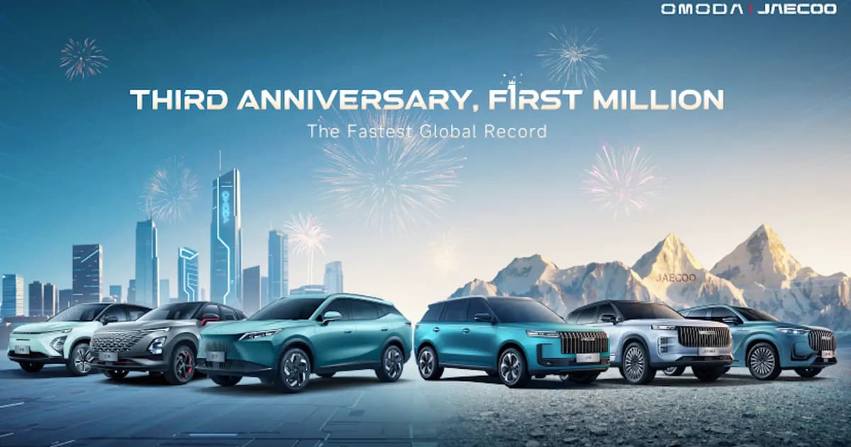 1 million units later, Omoda Jaecoo kicks into high gear