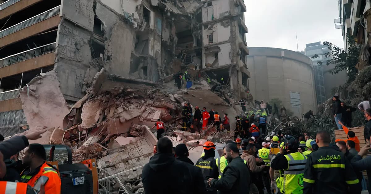 Panic in Lebanon as Israel carries out most violent strikes on capital