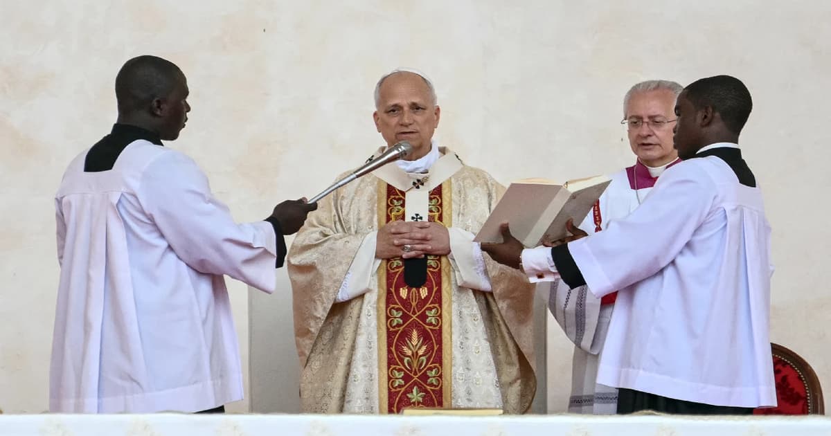 Pope Leo ends Africa visit with open air mass in Equatorial Guinea