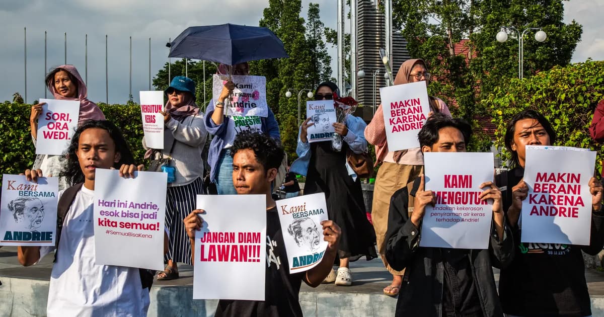 Acid attacks highlight growing danger for Indonesian activists