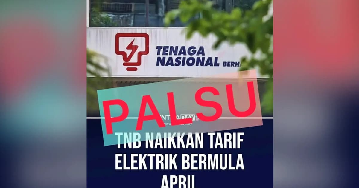 TNB denies claims of tariff increase